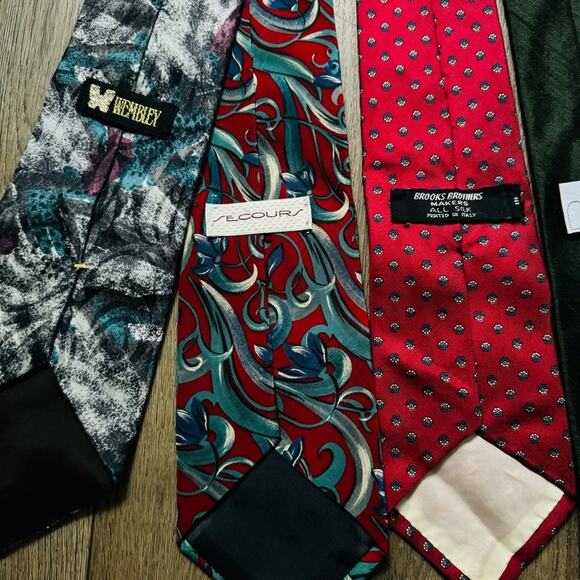 100% Silk bundle of 13 ties - Picture 9 of 10
